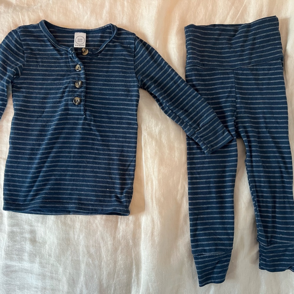 Lou lou and co top and bottom set 6-12